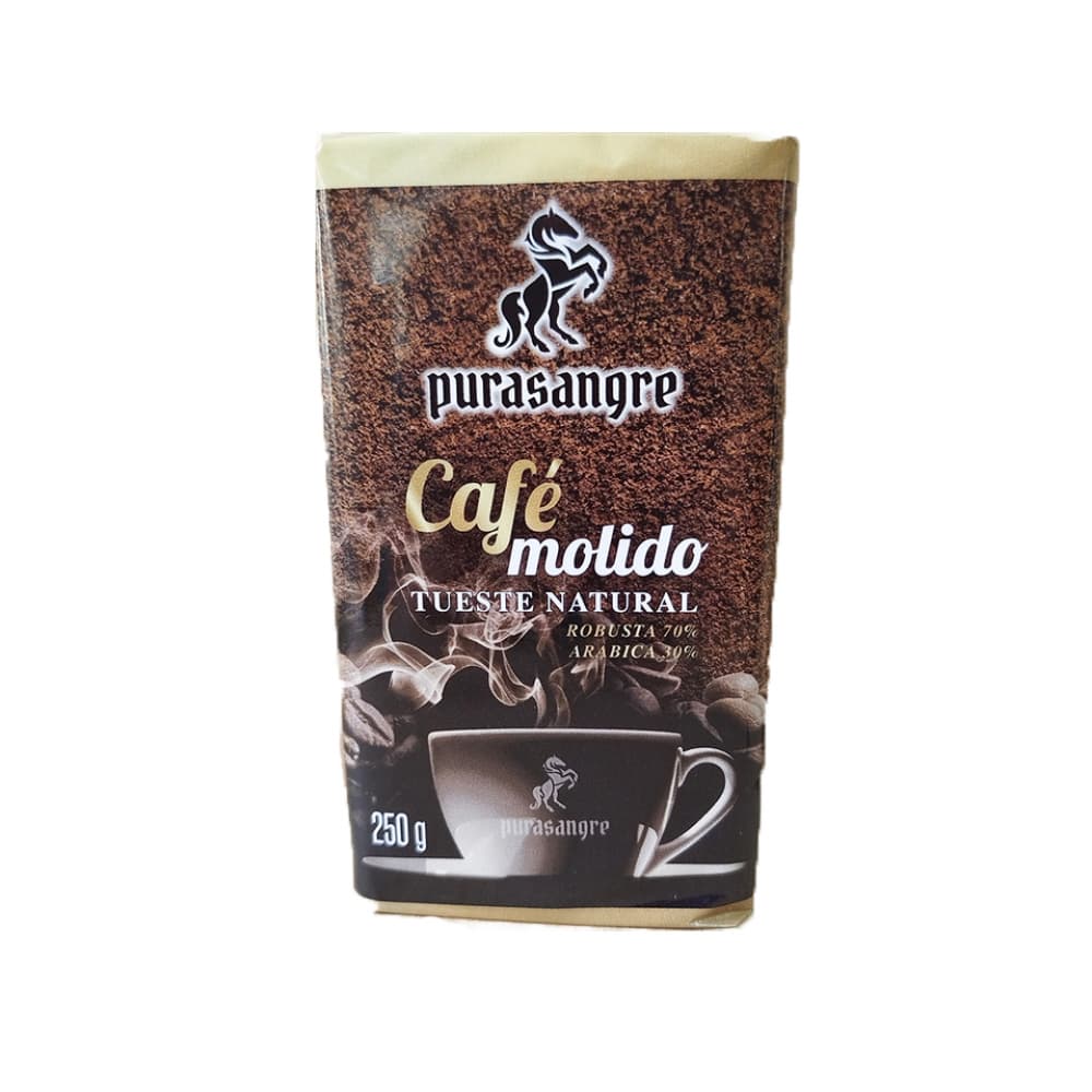 Café molido tueste natural Pura sangre (250 g / 8.82 oz) - Miniatura 2