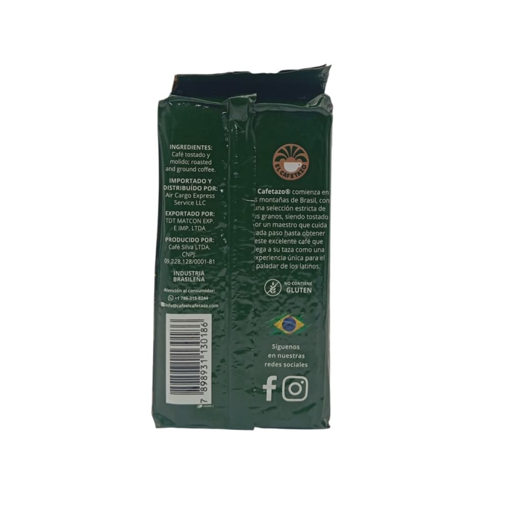 Café espresso tostado y molido El Cafetazo (284 g / 10 oz) - Miniatura 2