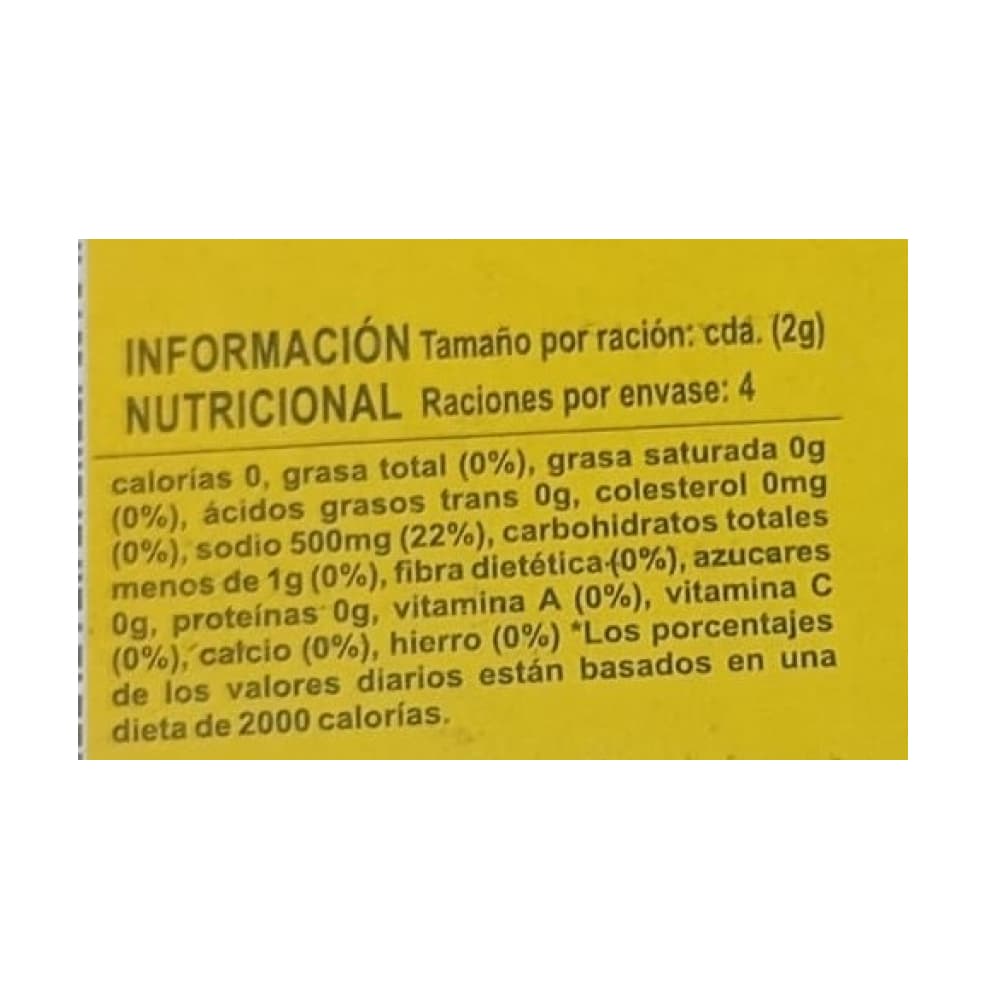 Consomé de pollo instantáneo Don Julio (55 g / 1.94 oz) - Miniatura 2