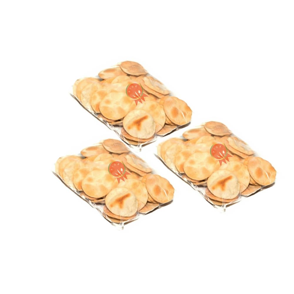 Galletas de sal artesanales PIDA (3 x 170 g / 6 oz) - Imagen 1