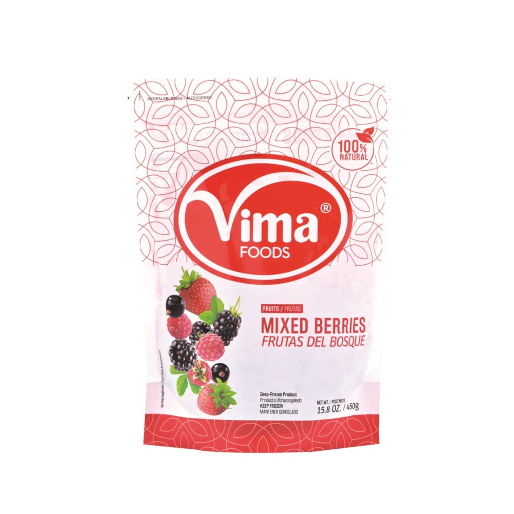 Frutas del bosque congeladas Vima Foods (450 g / 15.8 oz) - Imagen 1