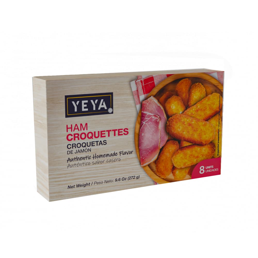 Croquetas de jamón YEYA (272 g / 9.6 oz) - Imagen 1