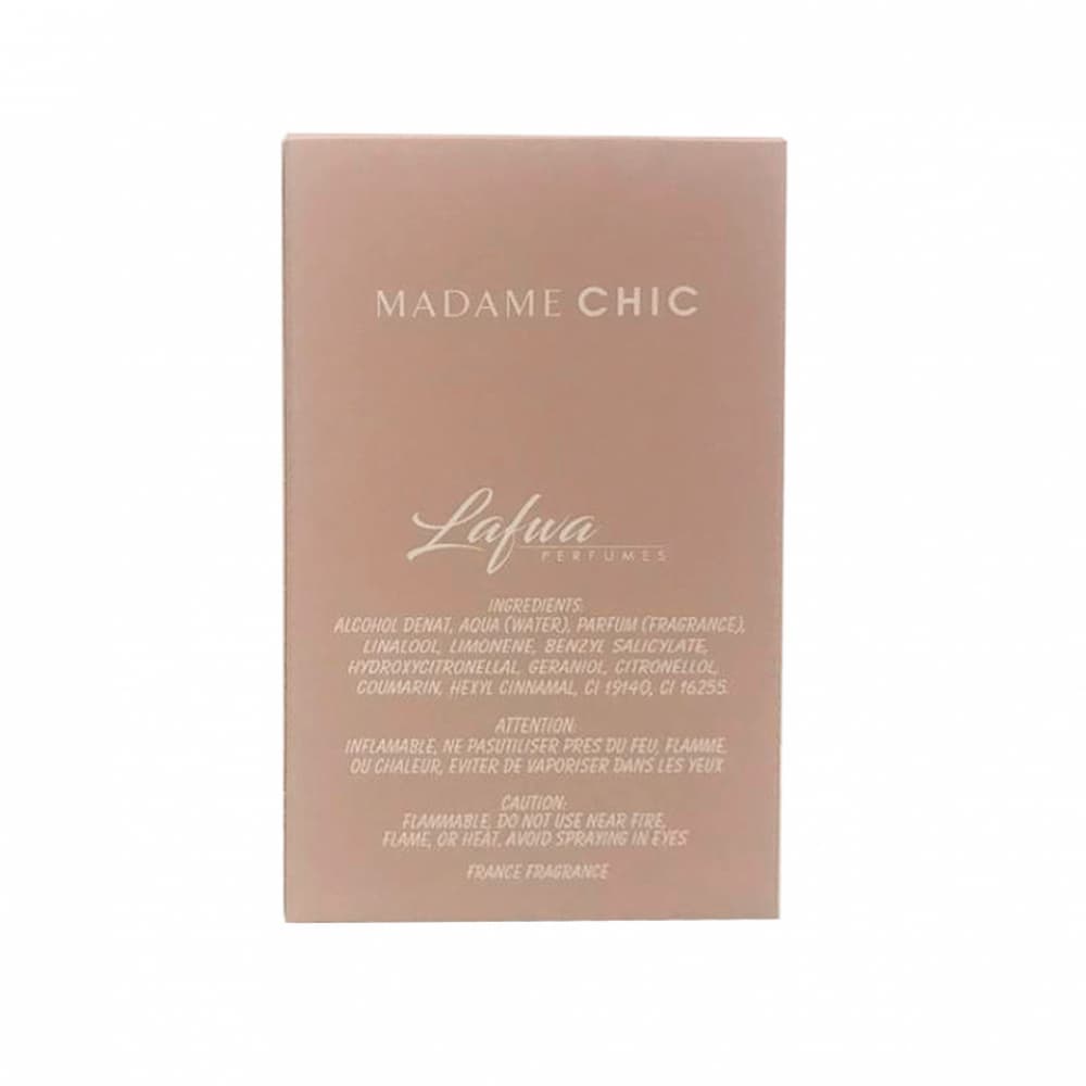 Eau de parfum para mujer con spray Madame Chic (25 ml) - Miniatura 2