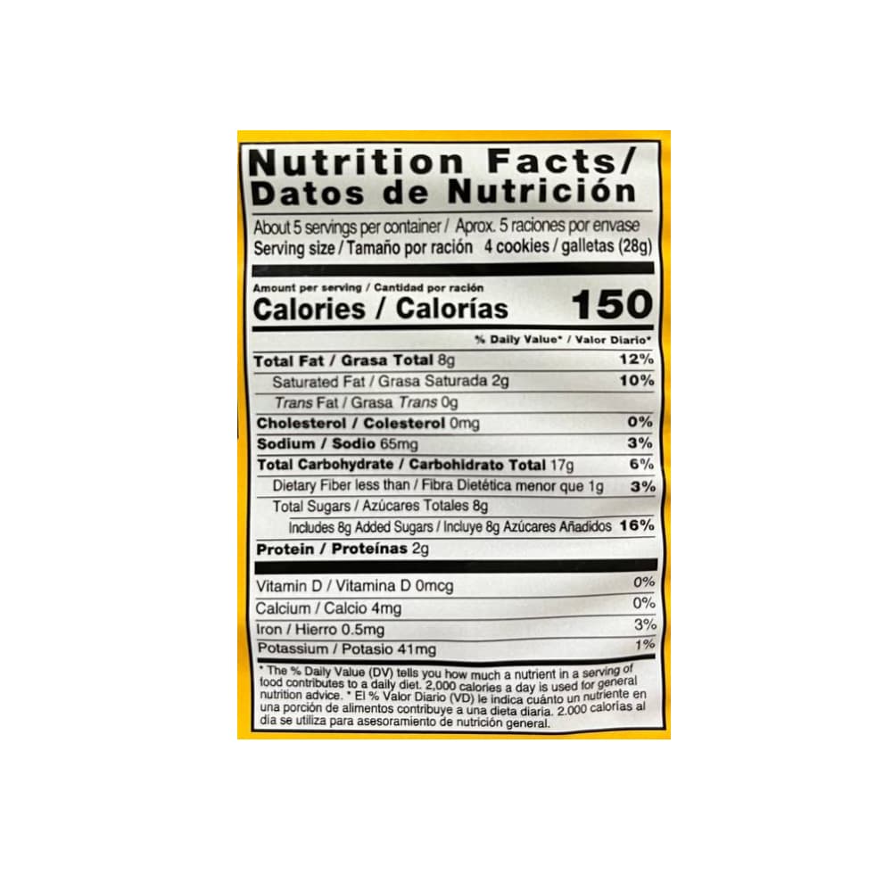 Sorbetos rellenos con crema sabor a mantequilla de maní Bauducco (142 g / 5 oz) - Miniatura 3