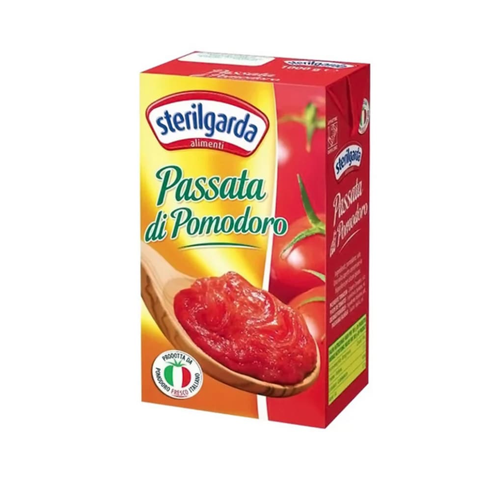 Puré de tomate Sterilgarda (1 kg / 2.2 lb) - Imagen 1