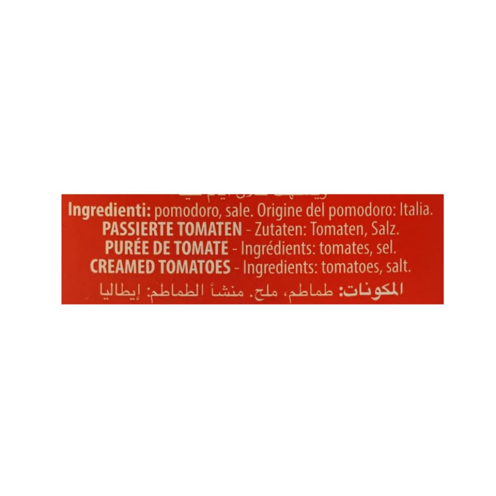 Puré de tomate Sterilgarda (1 kg / 2.2 lb) - Miniatura 3