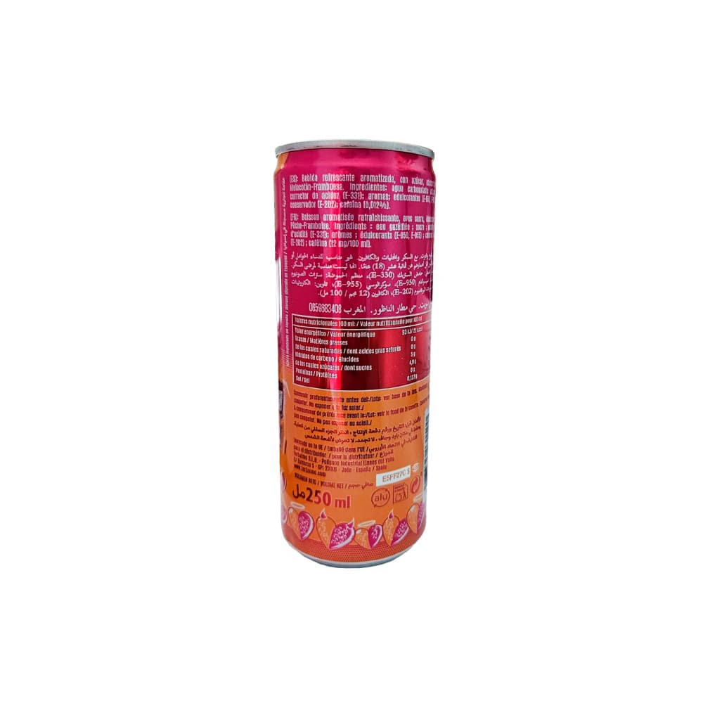 Bebida energizante sabor melocotón y frambuesa Fast Power Extreme (250 ml) - Miniatura 3