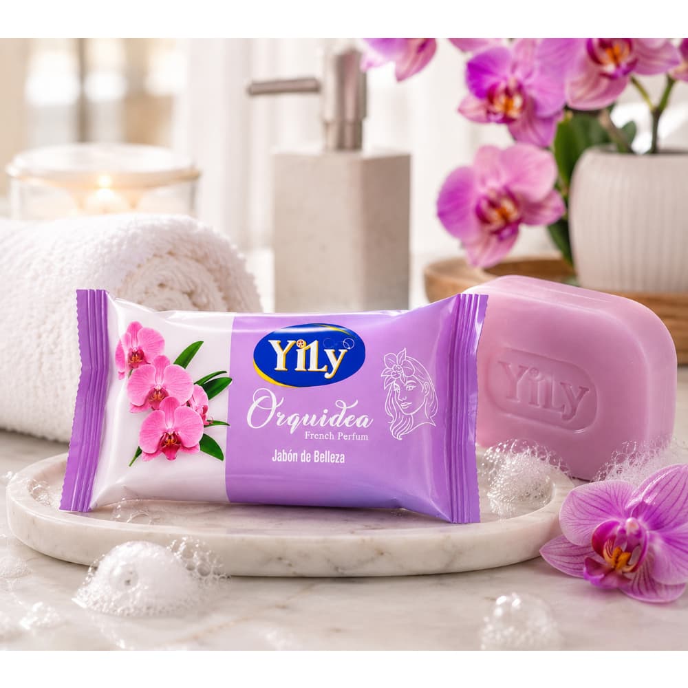 Jabón de tocador de orquídea Yily (100 g / 3.52 oz) - Miniatura 4