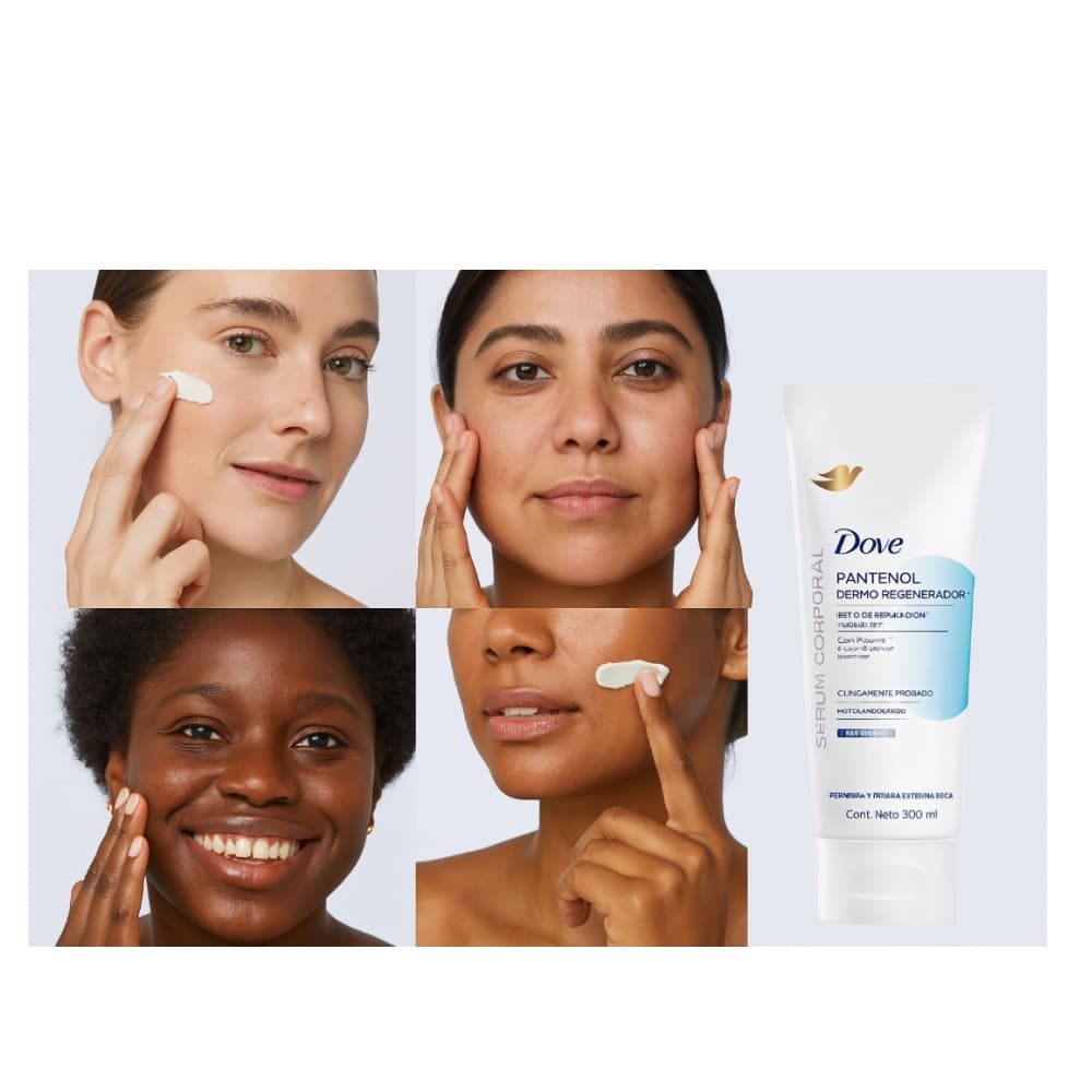 Sérum corporal pantenol + dermo regenerador Dove (200 ml ) - Miniatura 2