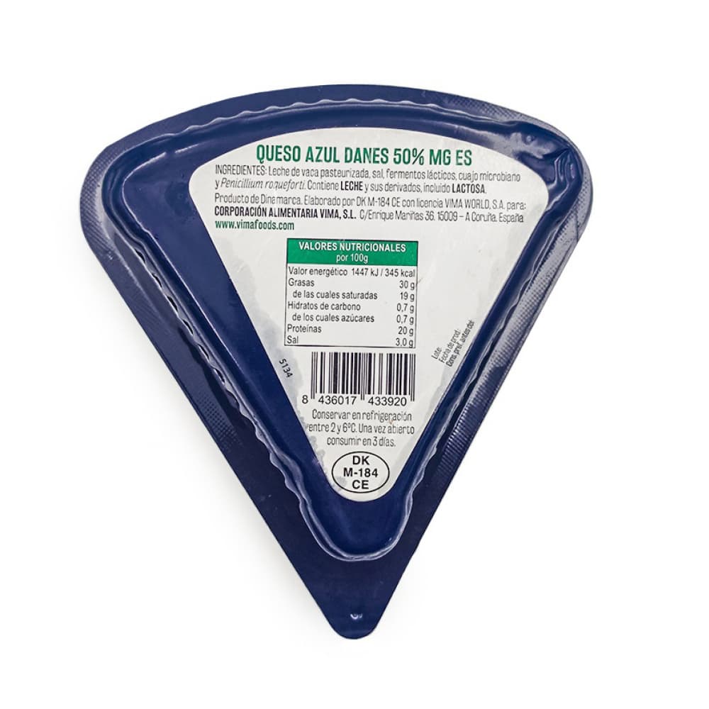 Queso azul danés Vima Foods (100 g / 3.5 oz) - Miniatura 3