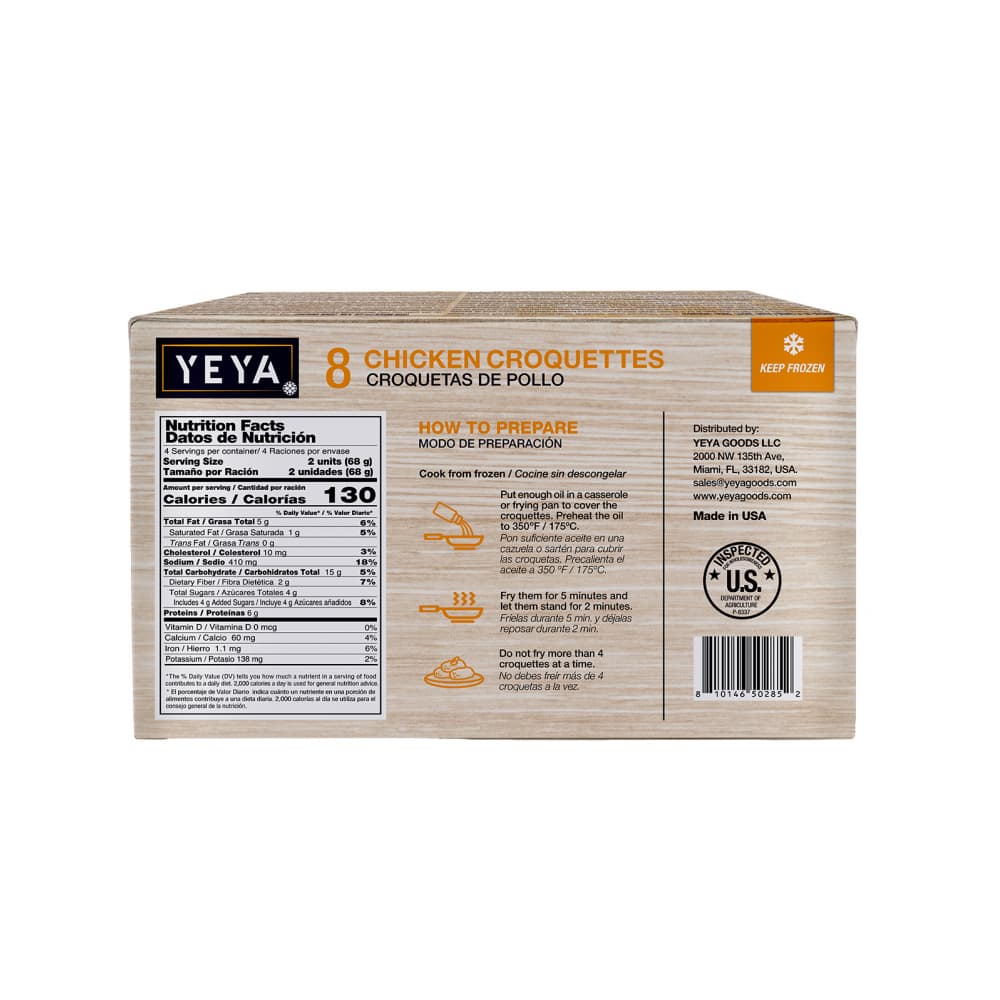 Croquetas de pollo Yeya (3 x 8 U) - Miniatura 3