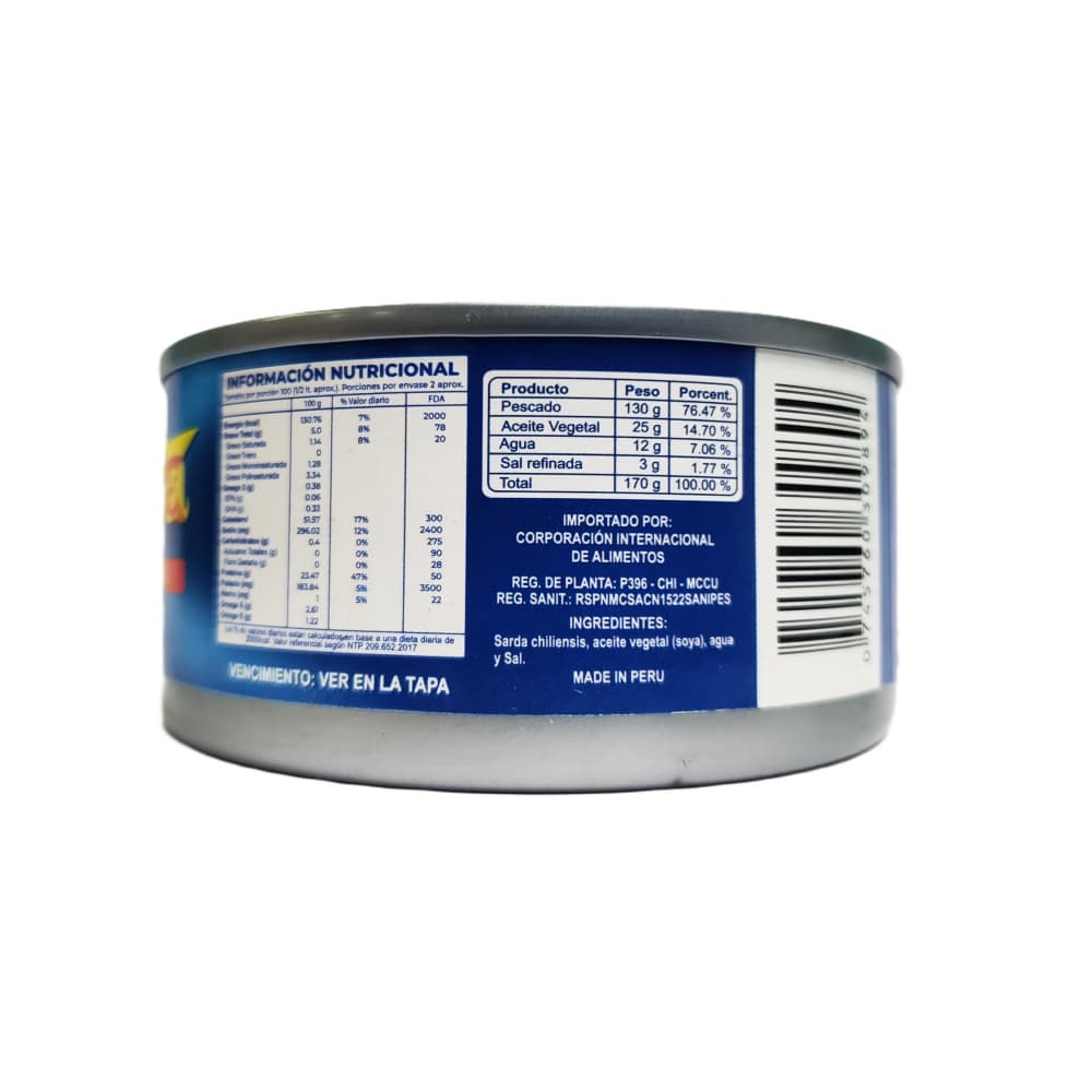 Filete de atún en aceite Pesca Rica (170 g / 6 oz) - Miniatura 2