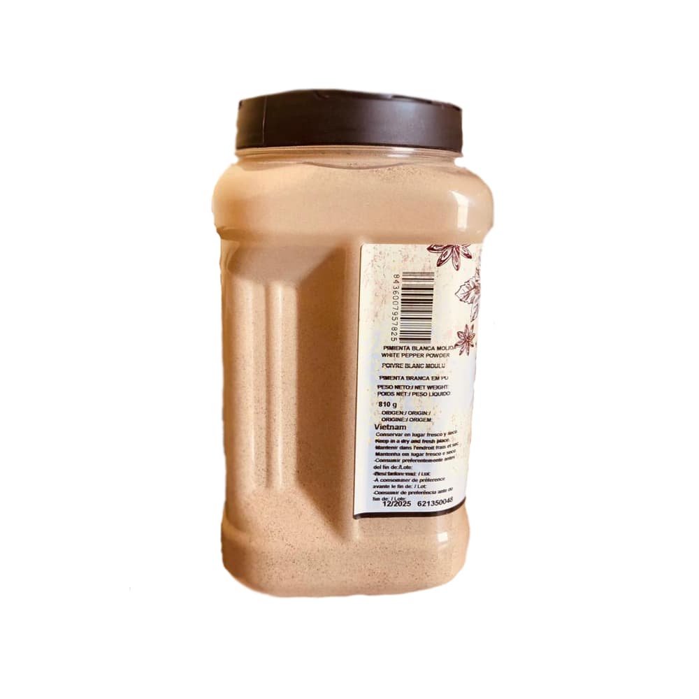 Pimienta blanca molida (810 g / 1.78 lb) - Miniatura 2