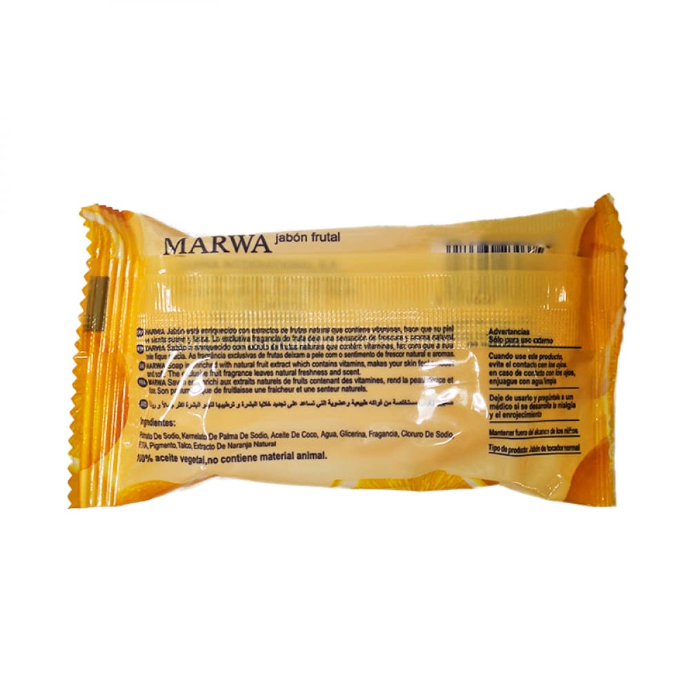Jabón frutal con extracto de naranja Marwa (100 g / 3.5 oz) - Miniatura 2