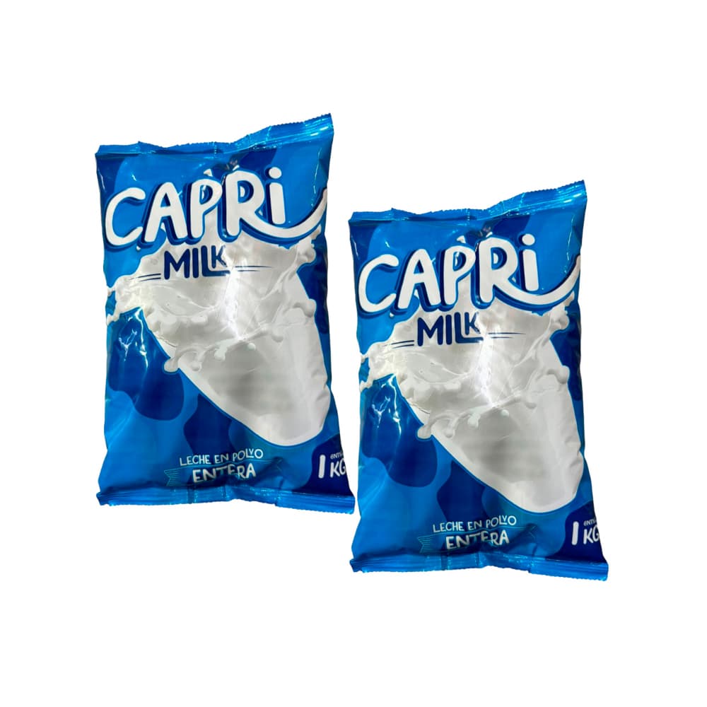 Leche en polvo entera Capri (2 x 1 kg / 2.2 lb) - Imagen 1