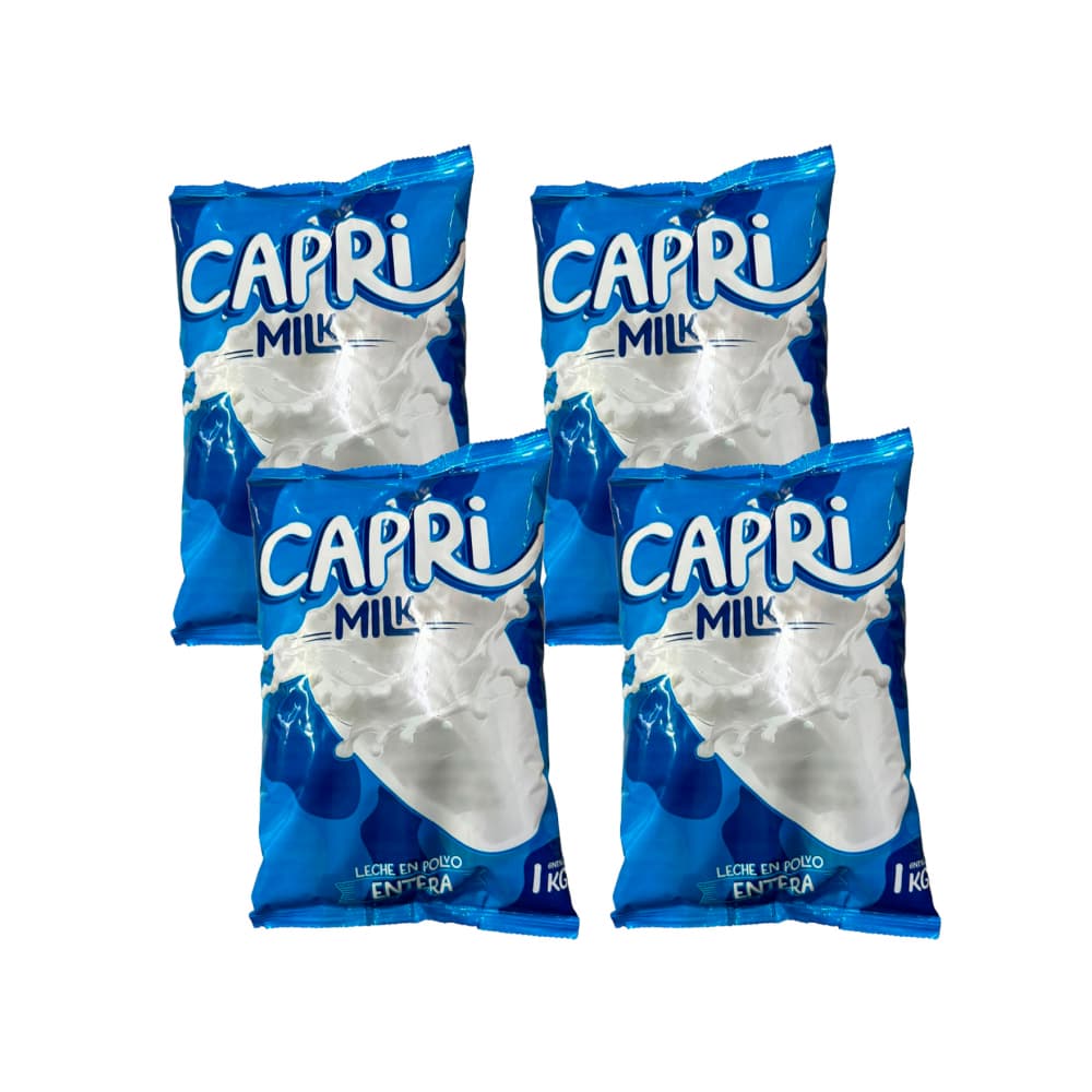Leche en polvo entera Capri (4 x 1 kg / 2.2 lb) - Imagen 1