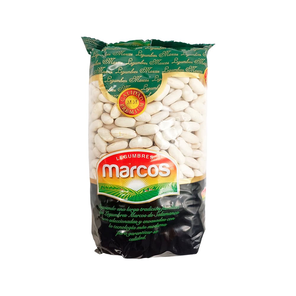 Alubias blancas Marcos (500 g / 1.10 lb) - Imagen 1
