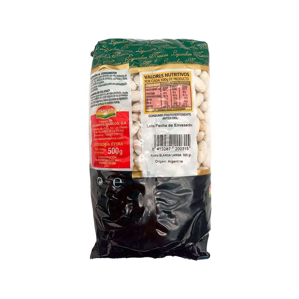 Alubias blancas Marcos (500 g / 1.10 lb) - Miniatura 2