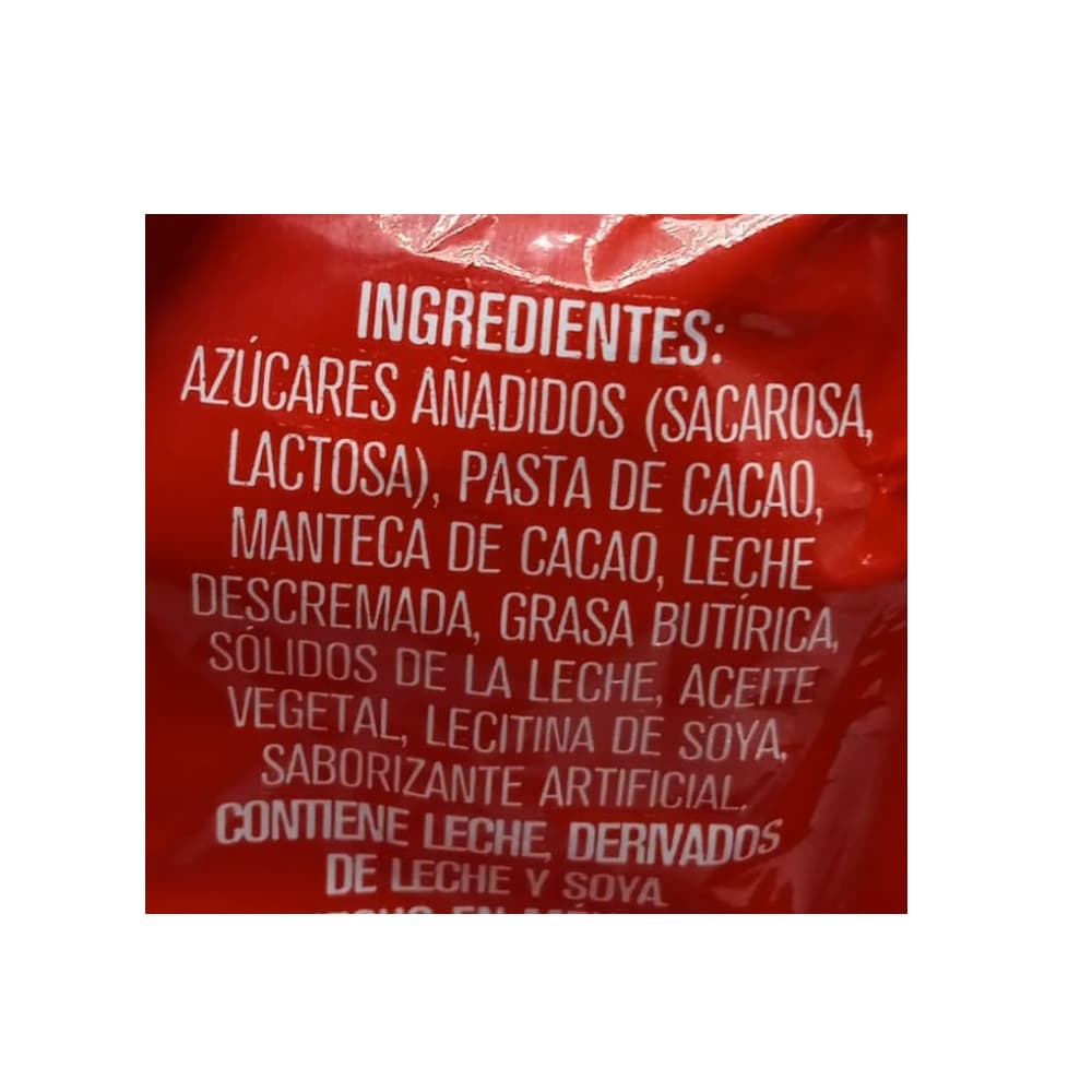 Chocolate con leche fiesta rojo Hershey's Kisses (190 g / 6.7 oz) - Miniatura 3