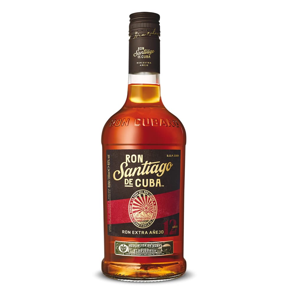 Ron Extra Añejo 12 años Santiago de Cuba (700 ml) - Imagen 1
