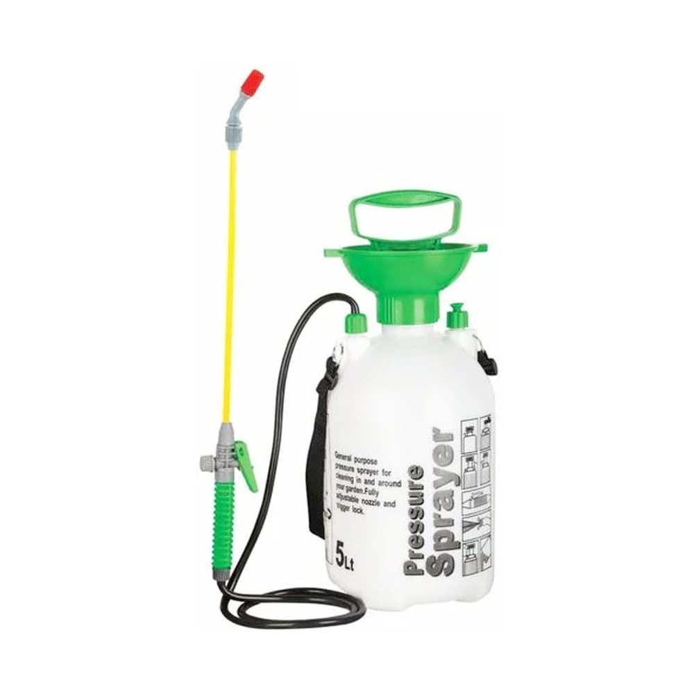 Pulverizador a presión color blanco y verde 5 L Max Motor - Imagen 1