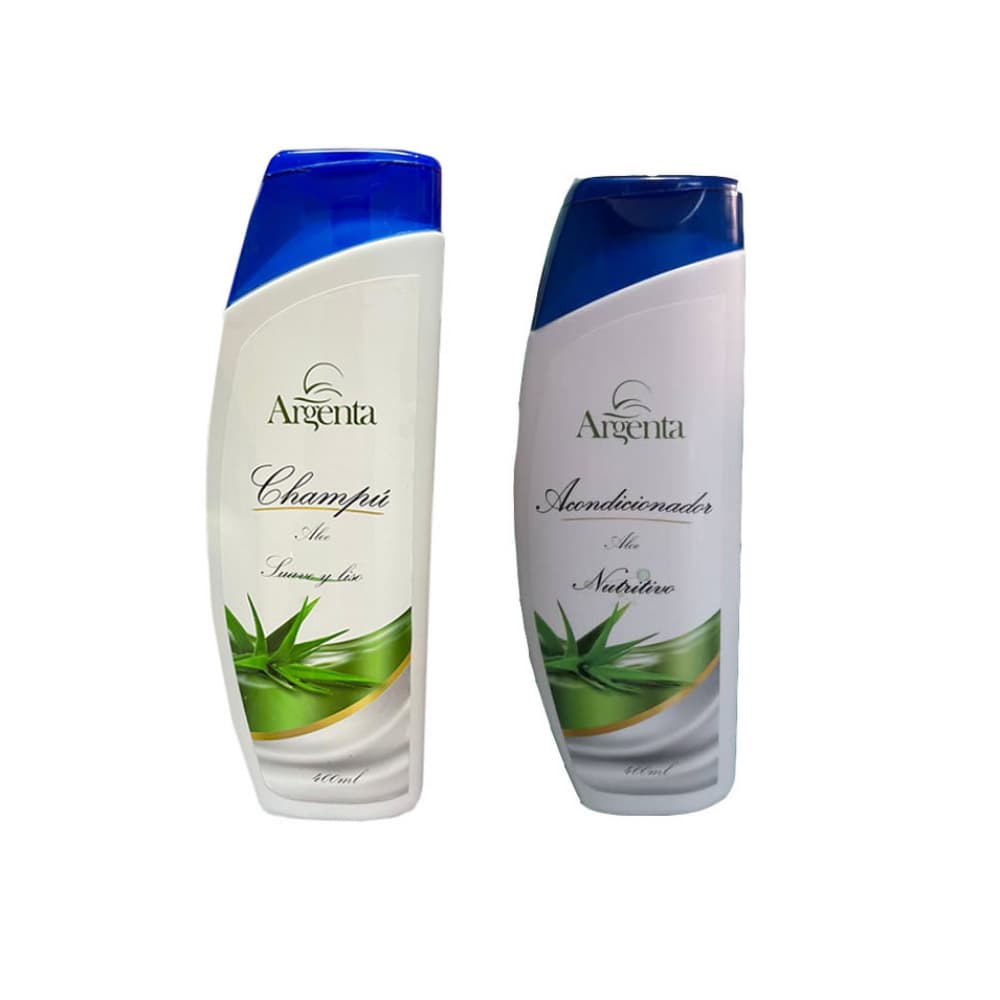 Champú de aloe Argenta + Acondicionador de Aloe Argenta - Imagen 1