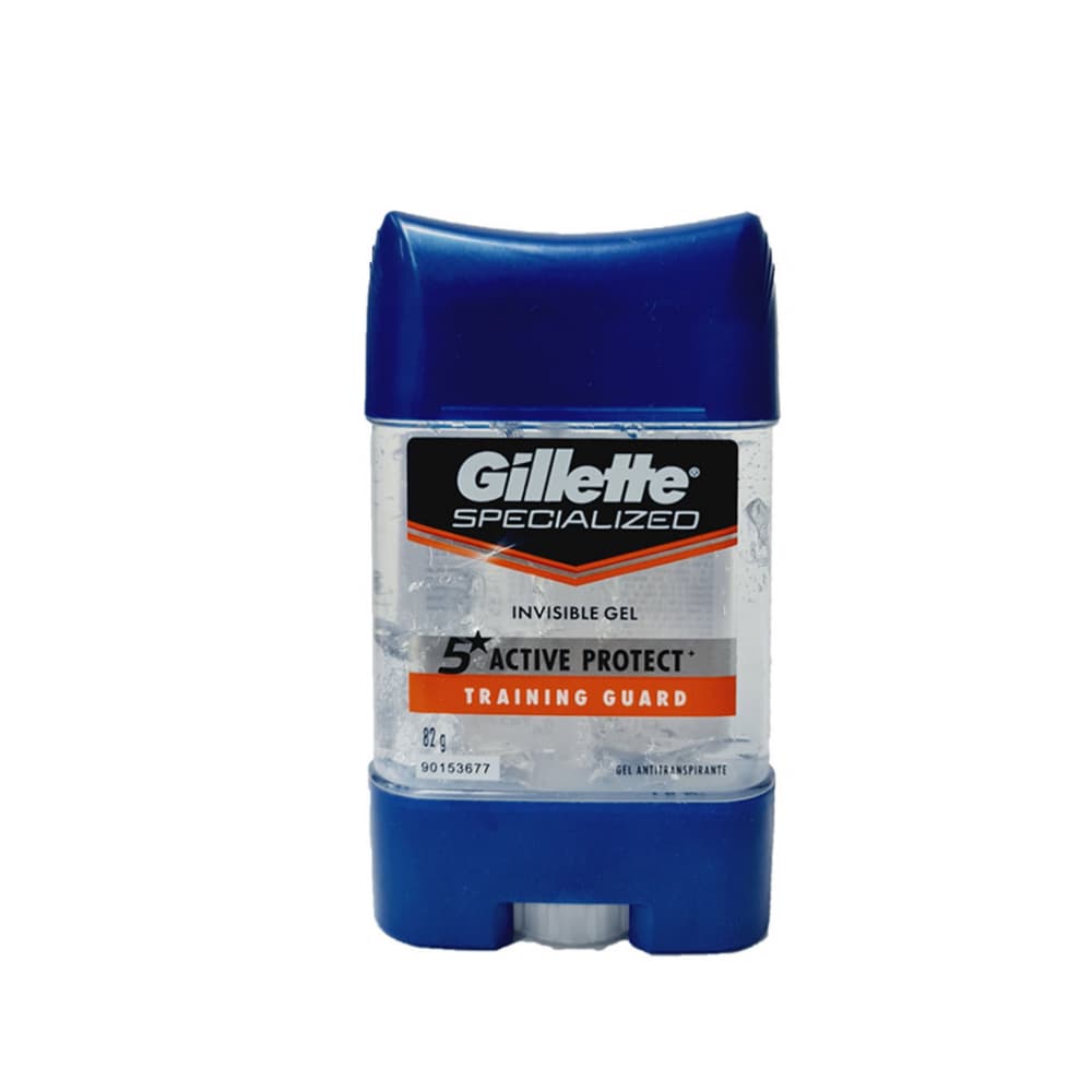 Desodorante en gel antitranspirante Gillette Training guard (82 g / 2.9 oz) - Imagen 1