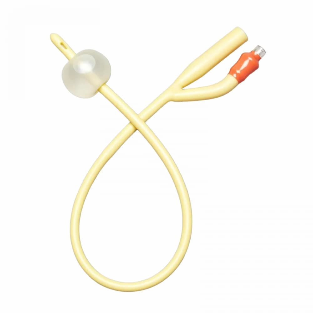 Catéter de Foley 2 vías de látex con recubrimiento elastomérico de silicona 16 fr (30 ml) - Imagen 1