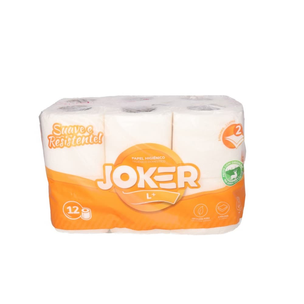 Papel higiénico doméstico Joker (12 U) - Miniatura 2