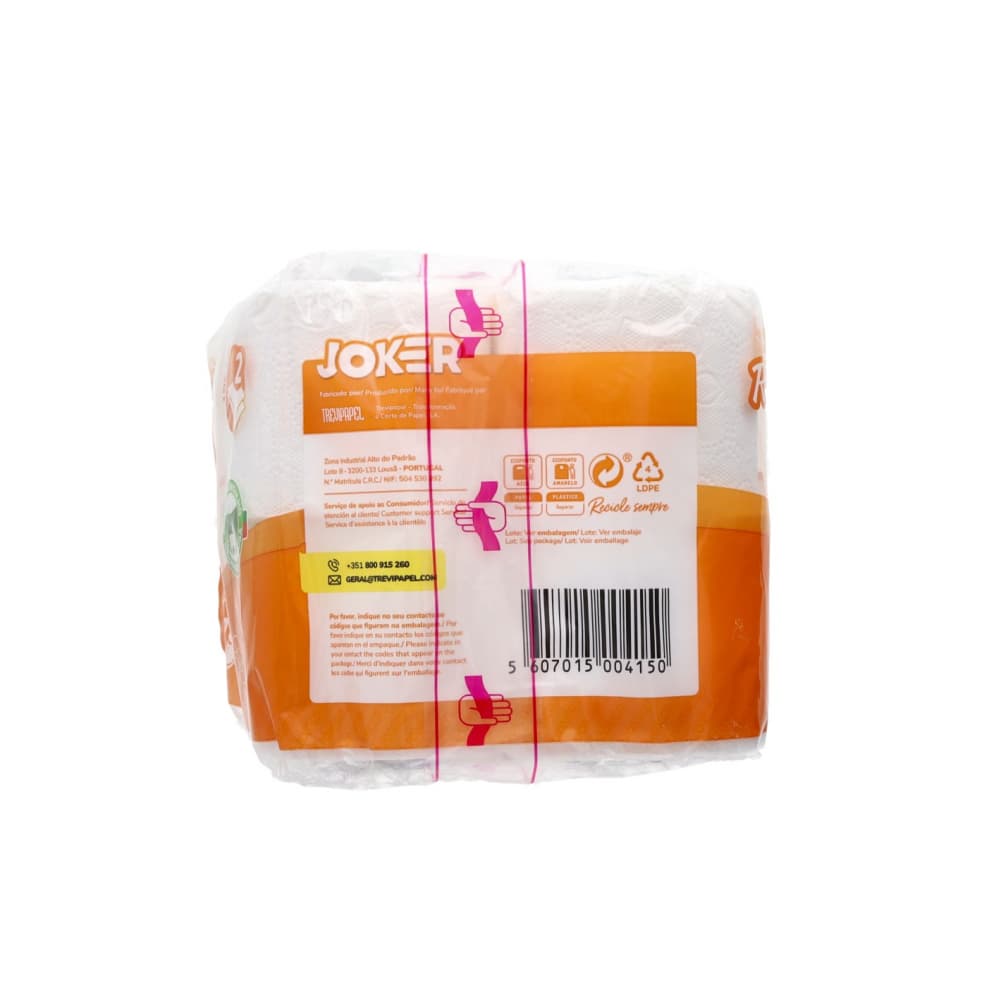 Papel higiénico doméstico Joker (12 U) - Miniatura 3