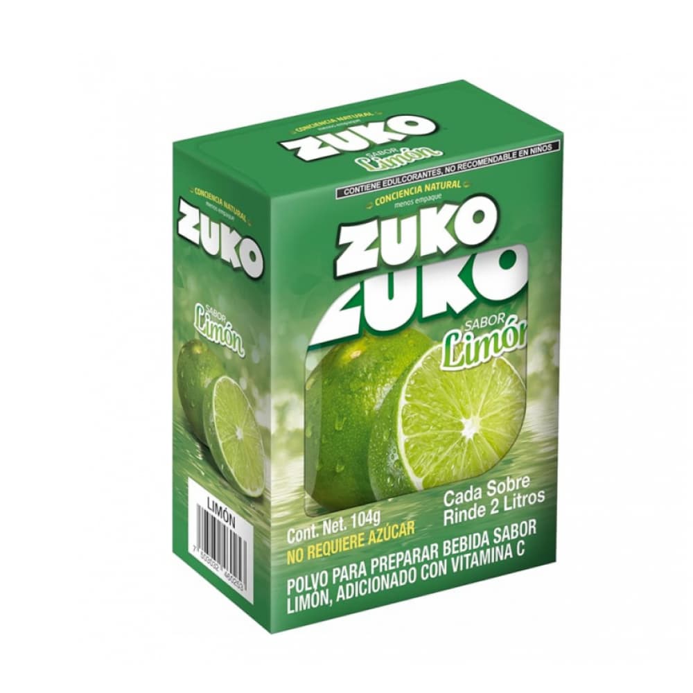 Refresco instantáneo sabor limón Zuko (8 x 13 g) - Imagen 1