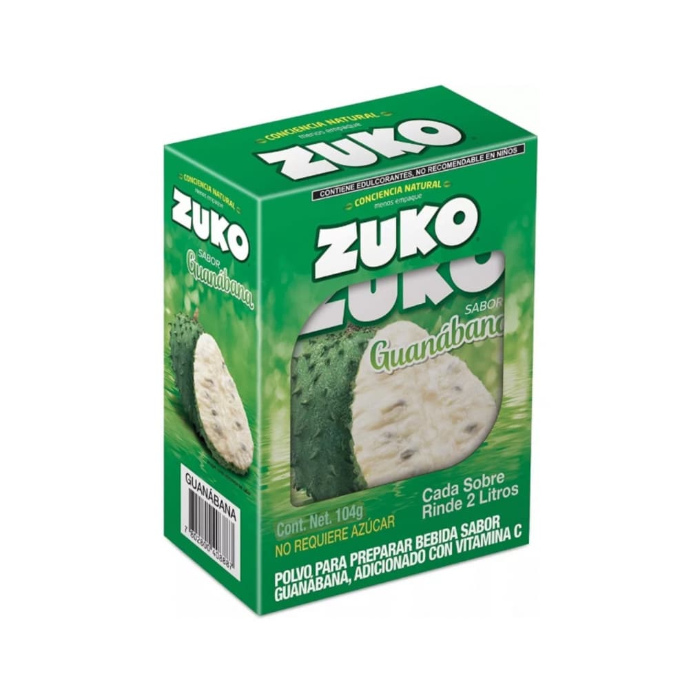 Refresco instantáneo sabor guanábana Zuko (8 x 13 g) - Miniatura 1