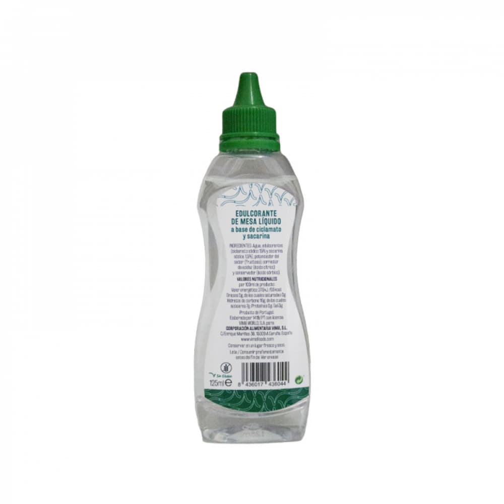 Edulcorante líquido Vima Foods (125 ml) - Miniatura 3
