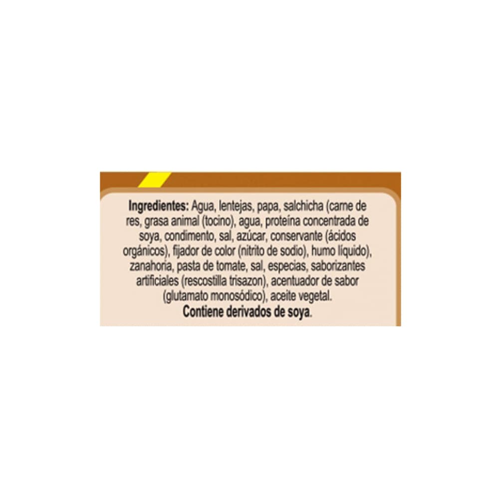 Lentejas con salchicha y papa San Jorge (300 g / 10.58 oz) - Miniatura 2