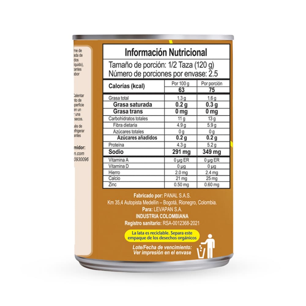 Lentejas con salchicha y papa San Jorge (300 g / 10.58 oz) - Miniatura 3