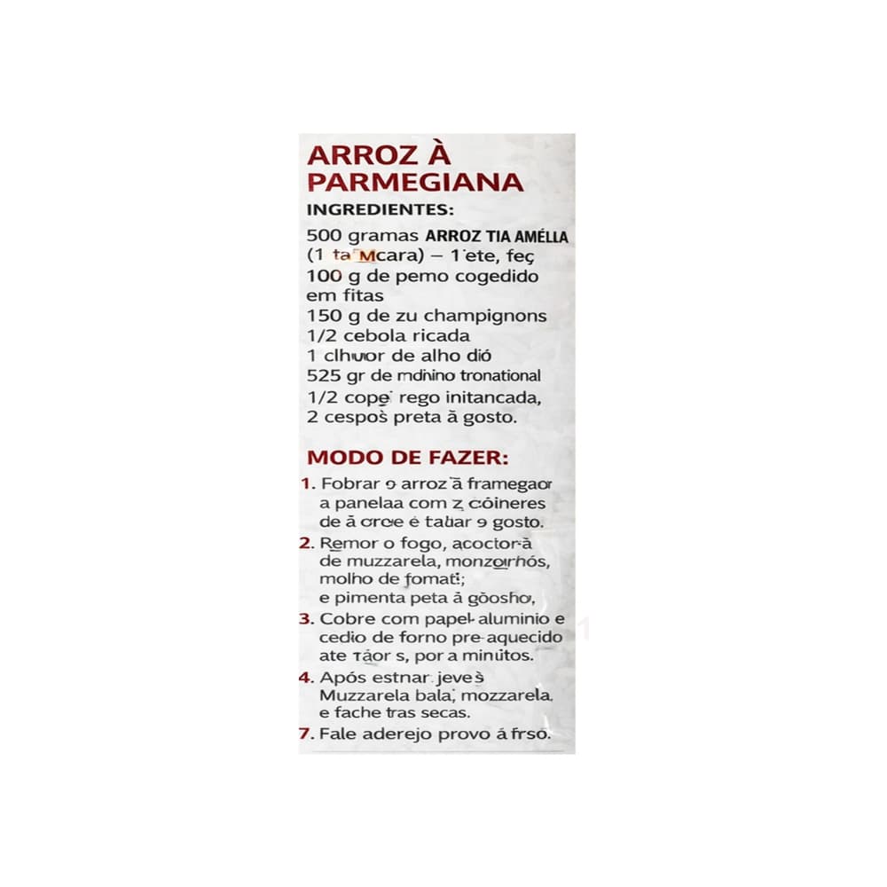 Arroz blanco de grano largo fino Tia Amélia (5 kg / 11 lb) - Miniatura 4