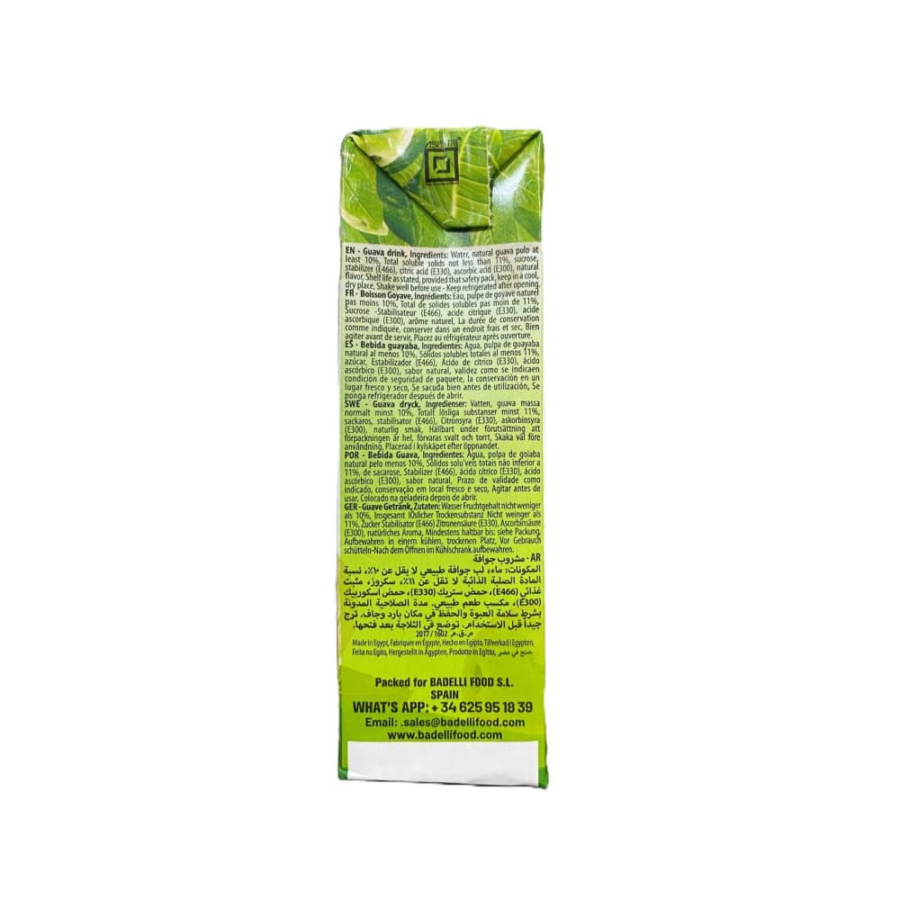 Jugo de guayaba Badelli (200 ml / 6.76 oz fl) - Miniatura 2