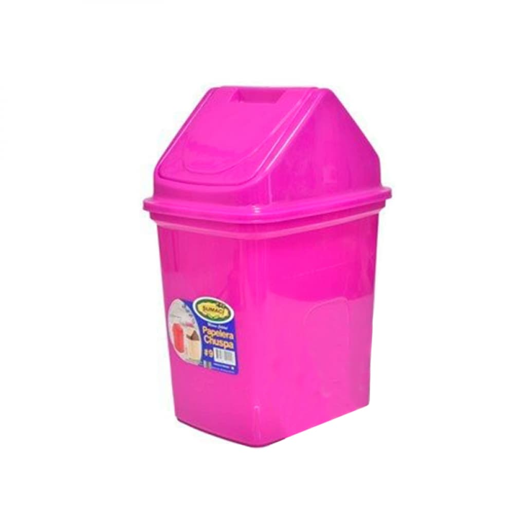 Cesto para basura con tapa giratoria Sumac Plast (15 L) - Imagen 1