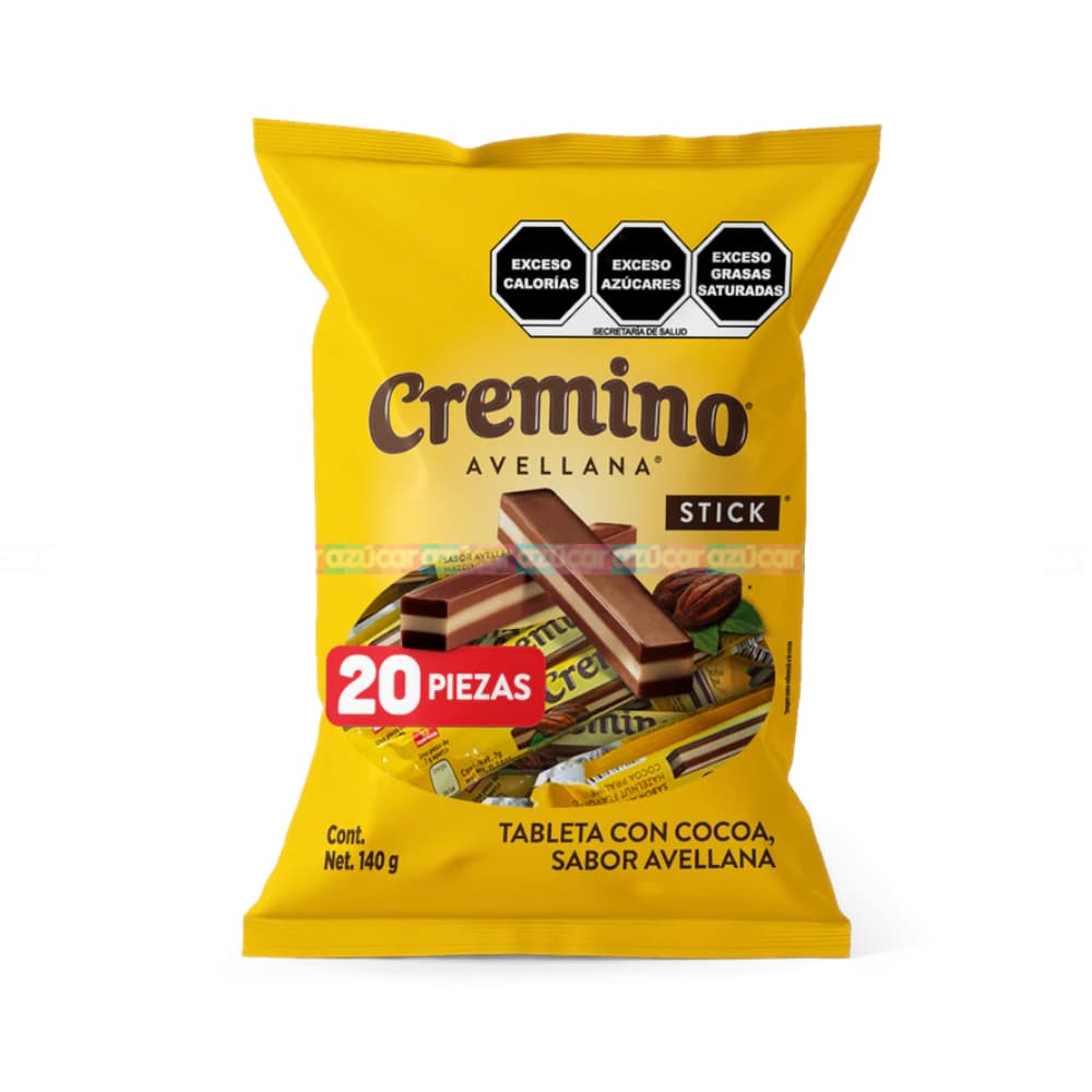 Tabletas con cocoa sabor avellana Cremino (140 g / 4.93 oz) - Imagen 1