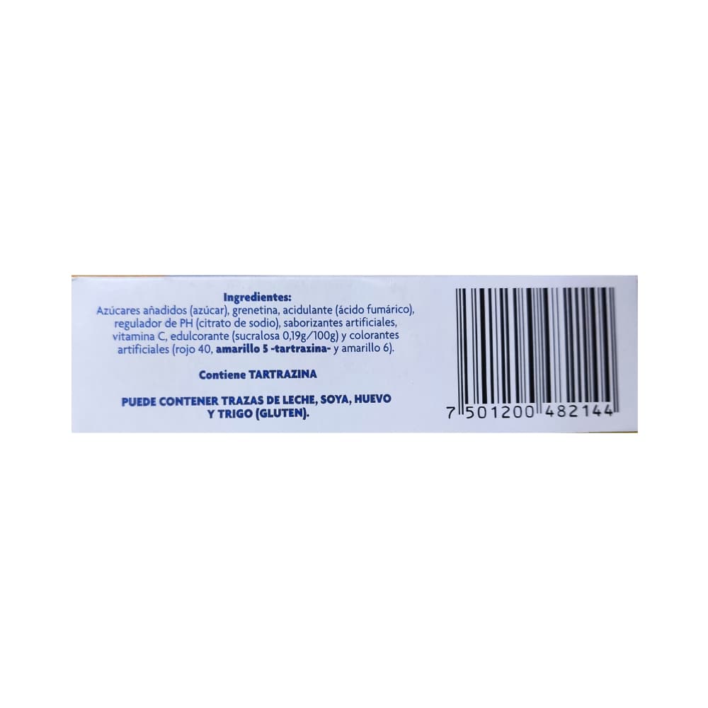 Polvo para preparar gelatina sabor naranja fortificada con vitamina C Pronto (84 g / 2.9 0z) - Miniatura 2