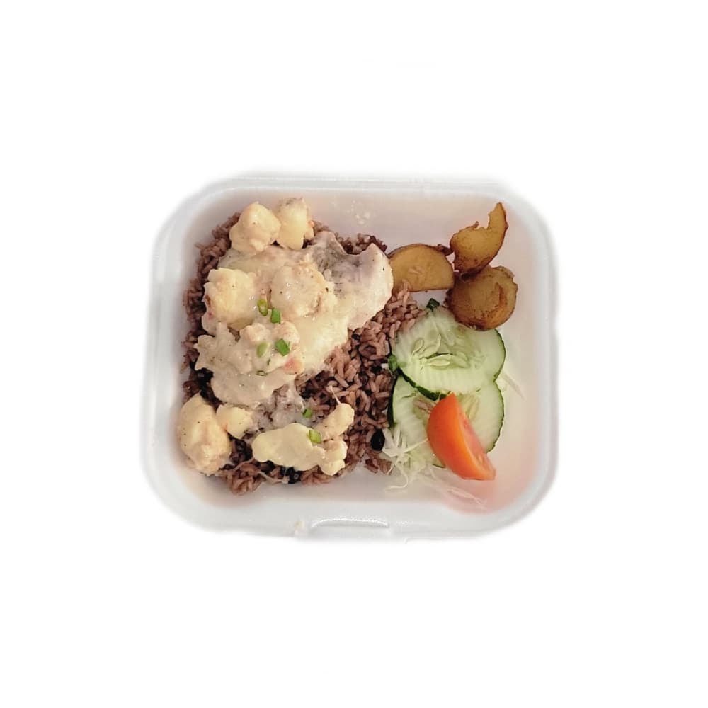 Pescado con langosta + guarnición (1 persona) - Imagen 1