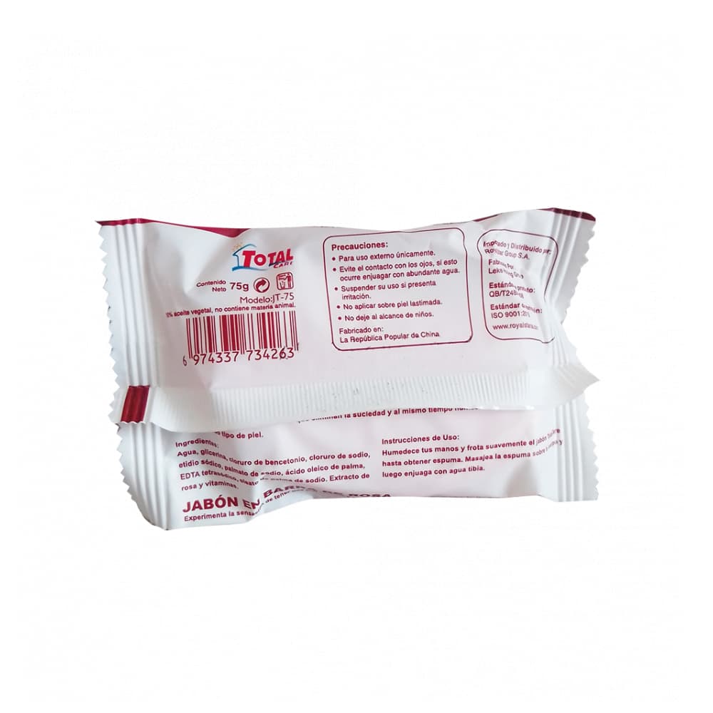 Jabón de tocador de rosas Total Care (75 g / 2.6 oz) - Miniatura 2