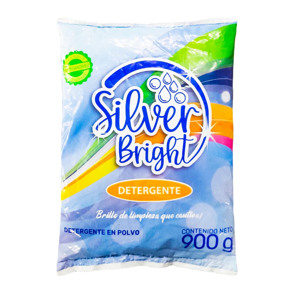 Detergente en polvo multiusos Silver Bright (900 g / 1.98 lb) - Imagen 1
