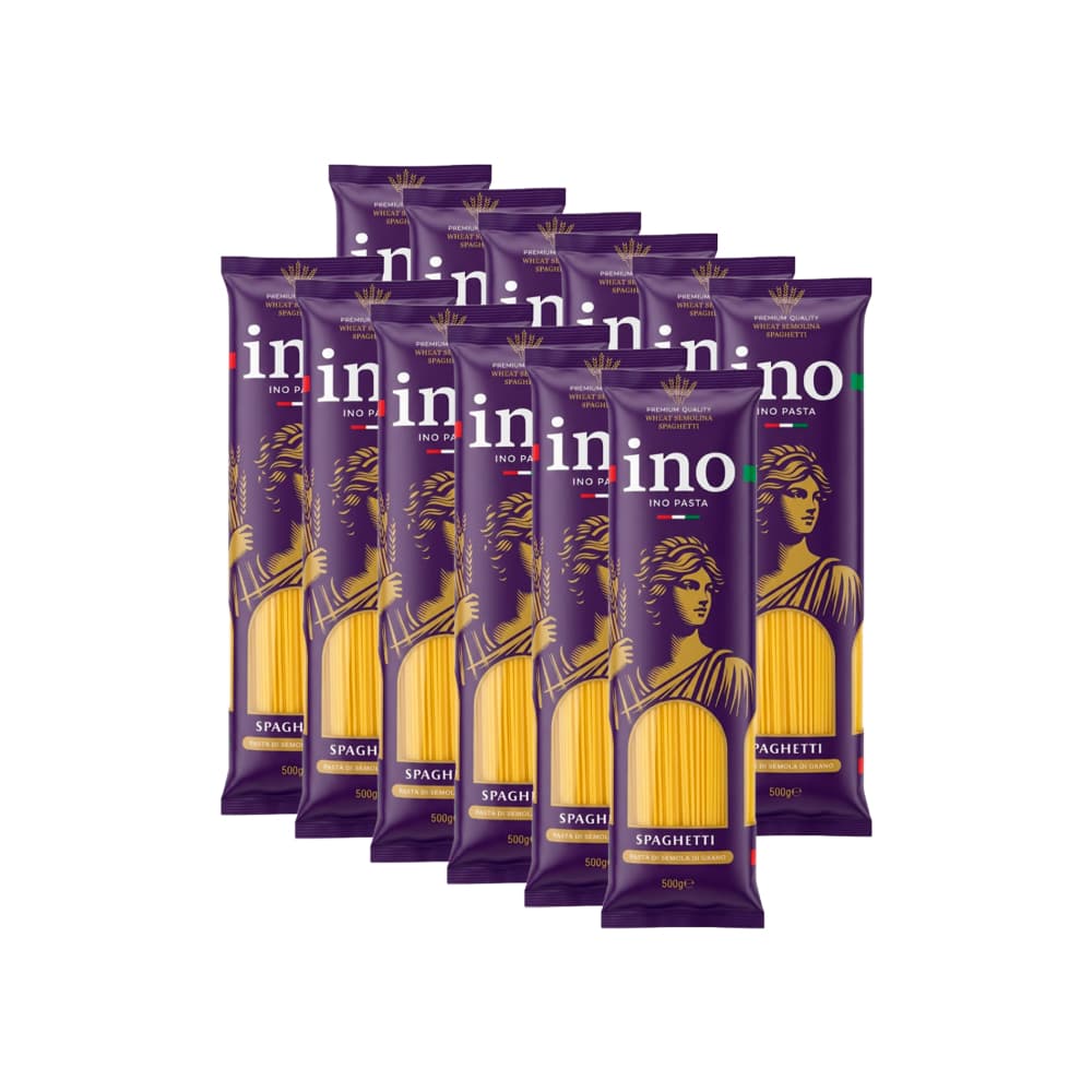 Espaguetis Ino Pasta (12 x 500 g / 1.10 lb) - Miniatura 1