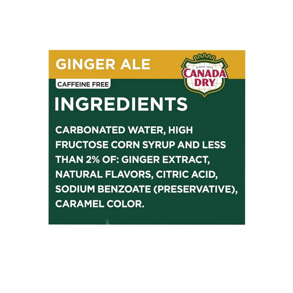 Refresco ginger ale Canada Dry (12 x 355 ml) - Miniatura 2