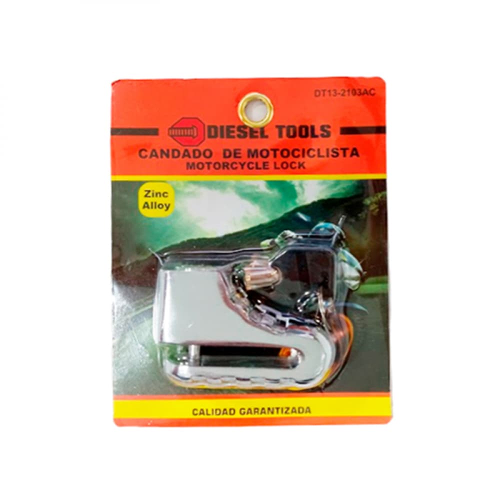 Candado de seguridad para moto Diesel Tools - Imagen 1