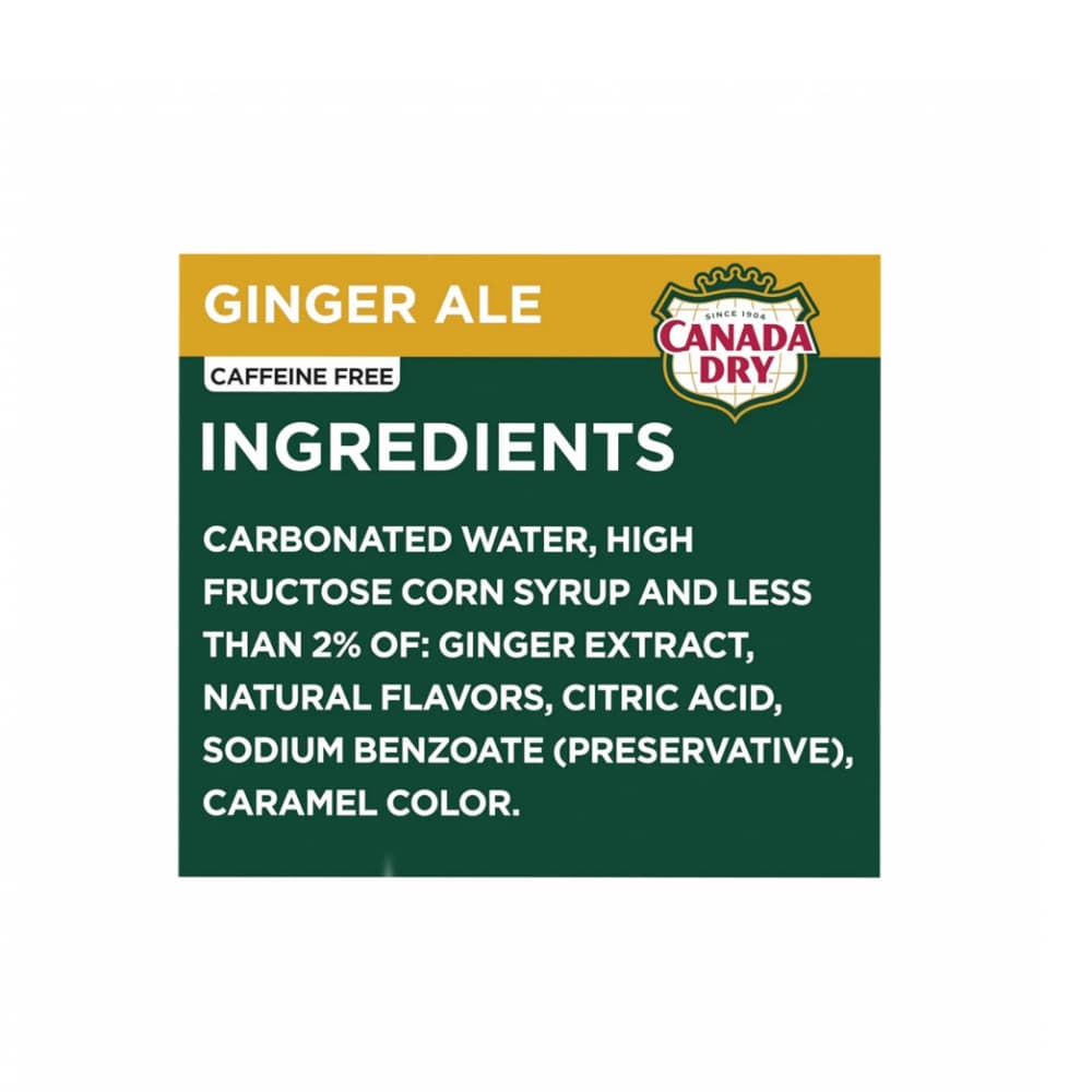 Refresco ginger ale Canada Dry (6 x 355 ml) - Miniatura 3