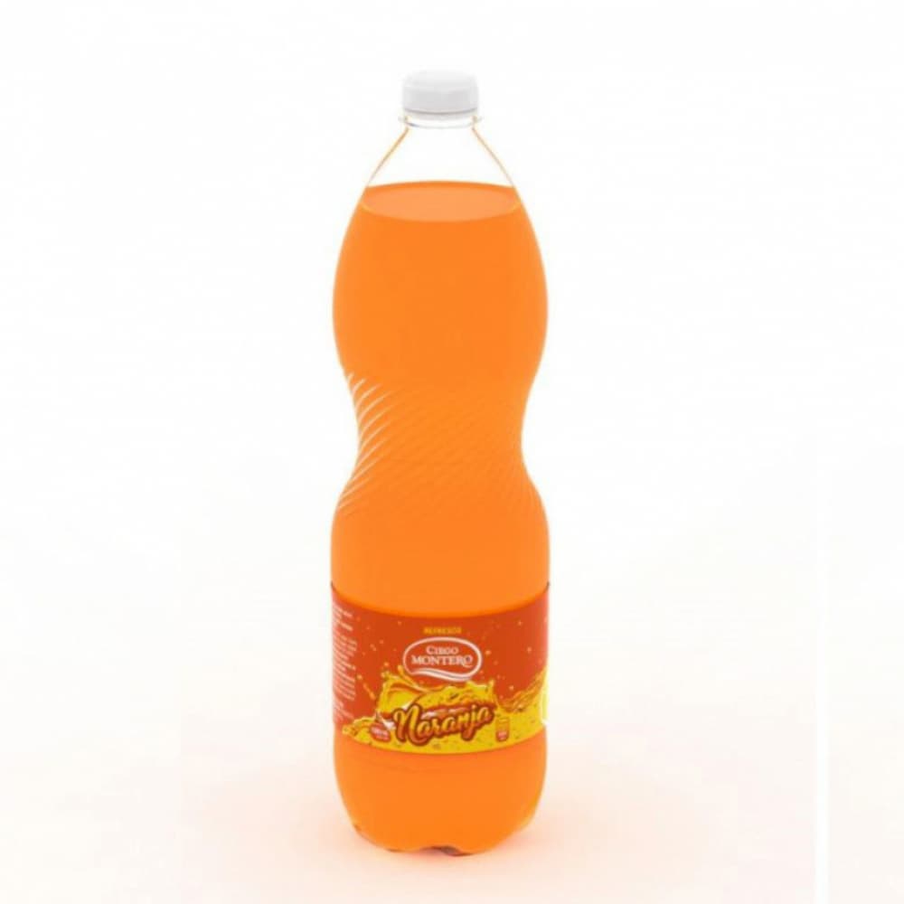 Refresco sabor naranja Ciego Montero (1500 ml) - Imagen 1
