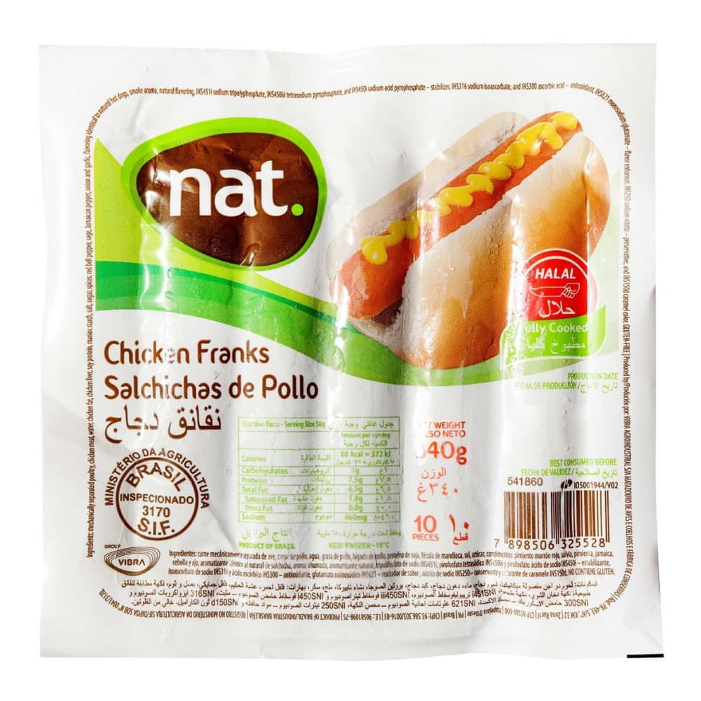 Salchichas de pollo Nat (340 g / 12 oz) - Miniatura 2