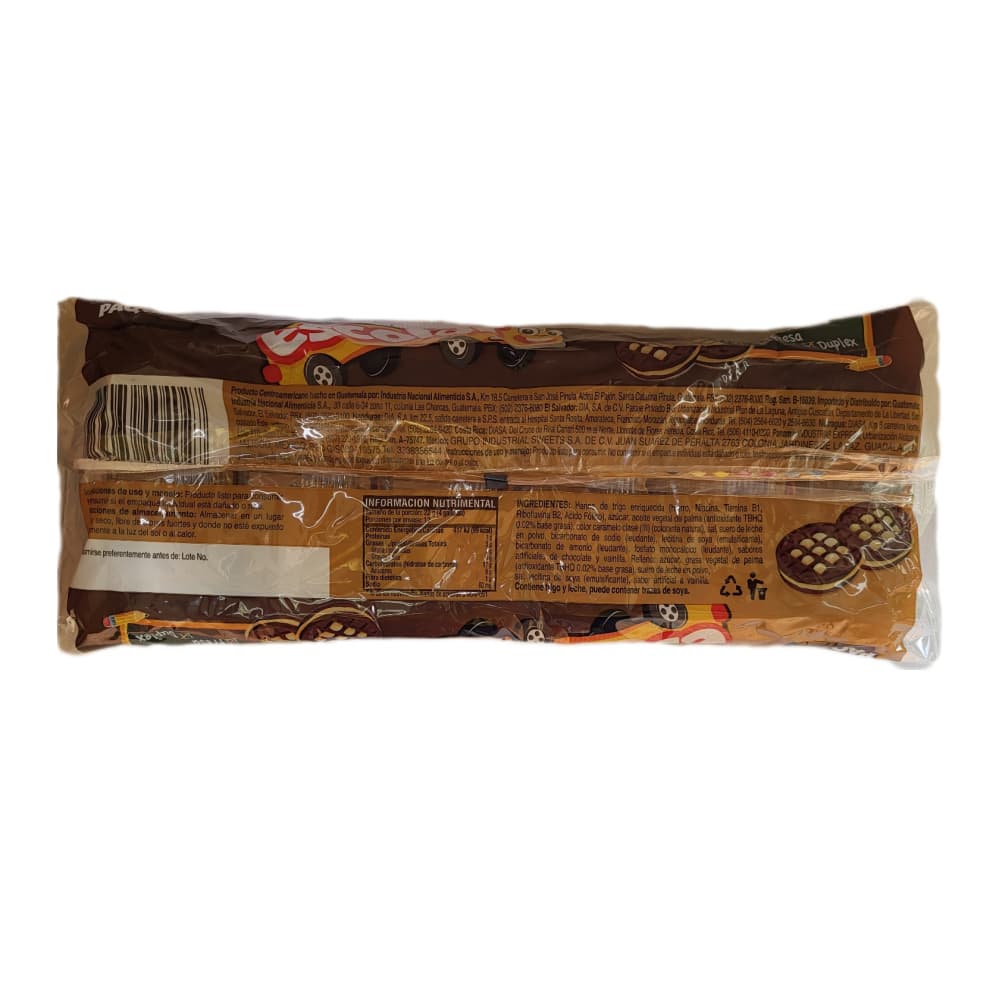 Galleta de chocolate con relleno sabor a vainilla Escolar (264 g / 9.30 oz) - Miniatura 2
